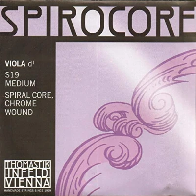 Imagen de Thomastik cuerda para Viola 4/4 Spirocore Re núcleo en espiral entorchada acero cromo, mediana