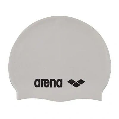 Imagen de arena Classic Silicone Gorro de Natación Unisex, para Mujeres y Hombres, con Borde Reforzado, Suave Resistente