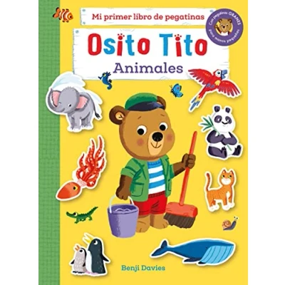 Imagen de Osito Tito. Mi primer libro de pegatinas. Animales