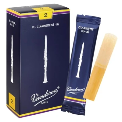 Imagen de Vandoren CR1035 Caja de 10 cañas tradicional n.3.5 para clarinete, multicolor