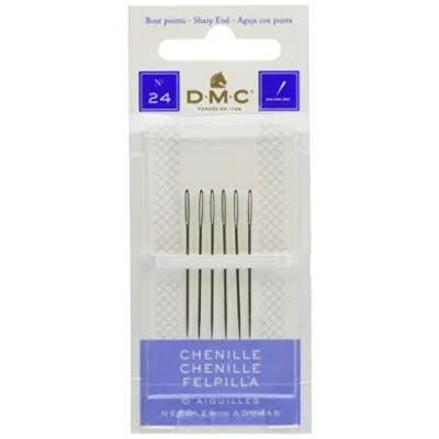 Imagen de DMC agujas de chenilla Surtido 6 bordar para telas gruesas con punta Ideal bordado y tapicería
