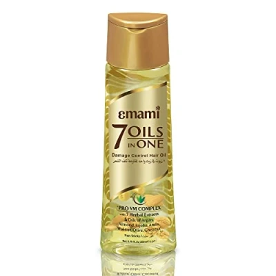 Imagen de Emami 7 Aceites en Uno Aceite Capilar Antideterioro para Cabellos Secos y Dañados, 200ml