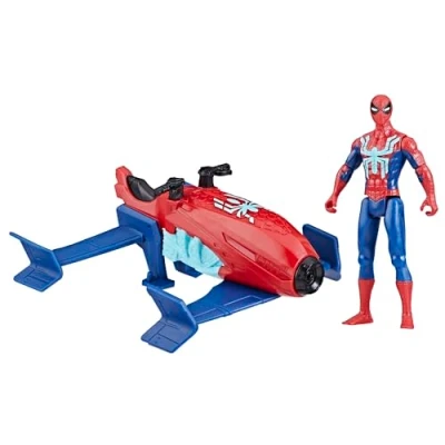 Imagen de Spider Man Marvel Epic Hero Series Web Splashers Hidrojet Arácnido Set de vehículo y Figura