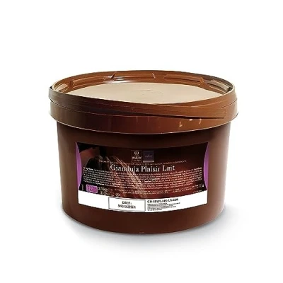 Imagen de CACAO BARRY Giandujas de Chocolate Leche 8 tarros plástico 2,5 Kg