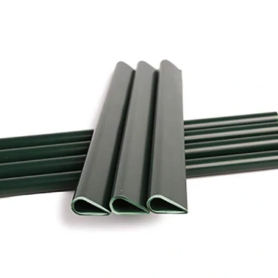 Imagen de Naimorui Lote de 30 Clips fijación para láminas protección Visual PVC, Unidades, Verde