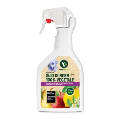 Imagen de VerdeVivo Aceite de Neem 100% vegetal, listo para usar. Ideal controlar la proliferación plagas e insectos en hortícolas, plantas frutales y ornamentales