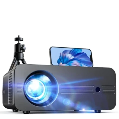 Imagen de Proyector 5G WiFi Bluetooth, Full HD 1080P Nativo 4K Compatible 10000 Lux, iZEEKER Cine en Casa para Smartphone/PC/PS5/TV Stick