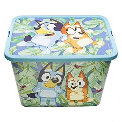 Imagen de Stor Caja de almacenaje con Cierre Click 23 litros Bluey