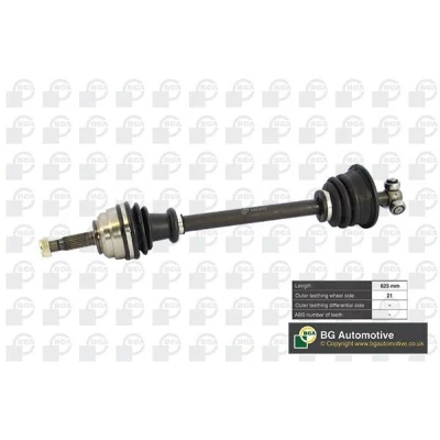 Imagen de BGA DS7300L Árbol de transmisión Eje delantero, izquierda 623 RENAULT: CLIO 2, Kangoo I, I Express