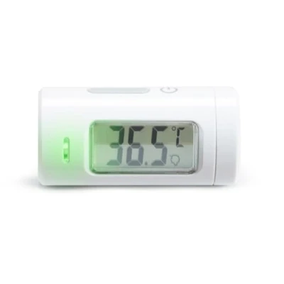 Imagen de Munchkin Termometro infrarrojo sin contacto táctil para bebé con botón LCD Display, compacto y de viaje amigable, niños niños, temperatura corporal Fever Alert