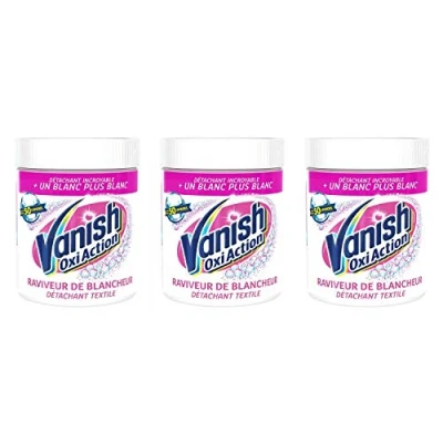 Imagen de Vanish Oxi Action Booster de Blancura Removedor textil y blanqueador ropa blanca Polvo 940 g