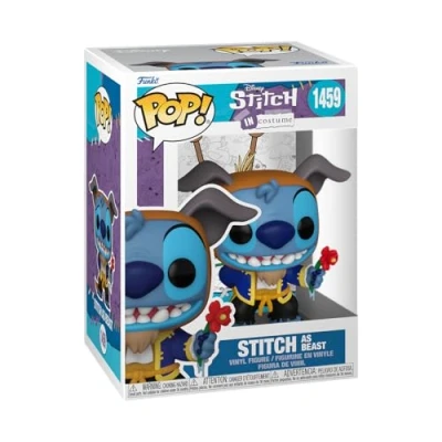 Imagen de Funko Pop! Disney: Stitch Costume Beast Lilo and Figura de Vinilo Coleccionable Idea Regalo Mercancia Oficial Juguetes para Niños y Adultos Movies Fans