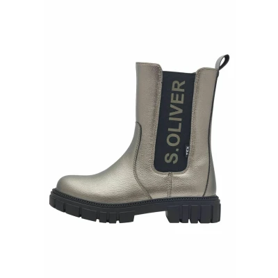 Imagen de s.Oliver Chelsea Botas para la nieve niños, Talla: 33, Pewter Zapatos