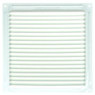 Imagen de Brinox B72530D Rejilla de ventilación (18 x 18 cm) color lacado blanco