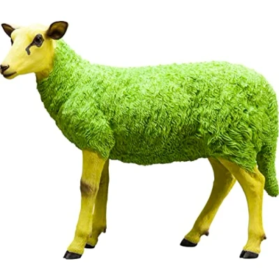 Imagen de Kare Design Figura Decorativa, verde, 59.5 x 49 21 cm