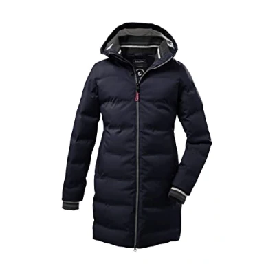 Imagen de Killtec Girl&#039;s Abrigo/parka de invierno con look plumón capucha KOW 196 GRLS QLTD CT, dark navy, 176, 38511 000
