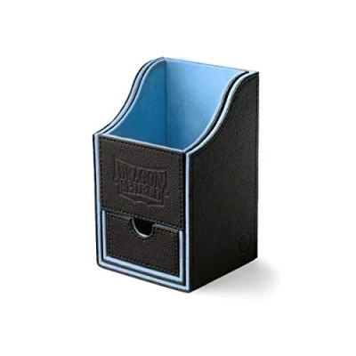 Imagen de Arcane Tinmen Nest Deck Box Plus Black and Blue Accesorios, sólido, Multicolor, (ART40203)
