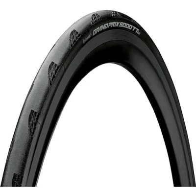 Imagen de Continental Grand Prix 5000 Neumático de Bicicleta, Unisexo, Negro, 25 622