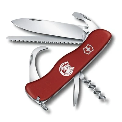 Imagen de Victorinox, Equestrian, Navaja Multiuso Suiza, Cuchillo bolsillo, Regalo, 12 Funciones, Hoja grande, Destapador, Bloqueable