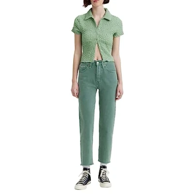 Imagen de Levi&#039;s 501 CROP Vaqueros rectos, Mujer, Talla: 26x28, Misty silver pine