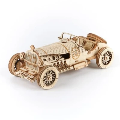 Imagen de ROKR Puzzle 3D Coche del Gran Premio,Maquetas de Madera para Construir,Idea Regalo Escritorio Adolescentes y Adultos