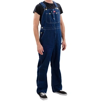 Imagen de Dickies Bib Overall, Peto Para Hombre, Azul (Rnsd Ind/Blu Rnb), 34W / 32L