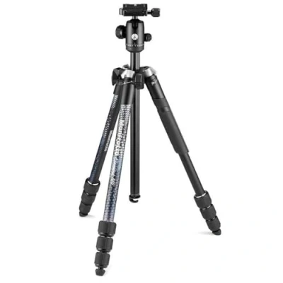 Imagen de Manfrotto Element MII Trípode de Aluminio 4 Secciones con Cabeza esférica, Color Negro