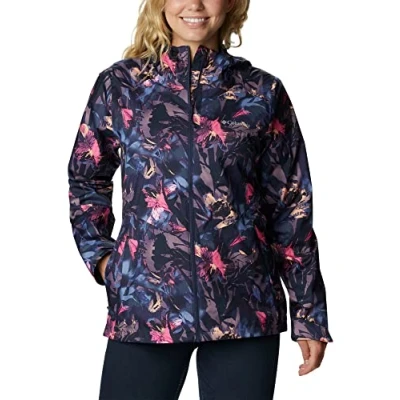Imagen de Columbia Inner Limits Jacket, Chubasquero Impermeable para Mujer, Nocturnal Floriculture Print, Talla XS