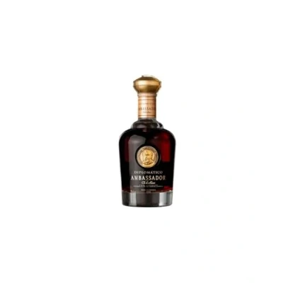 Imagen de Diplomático AMBASSADOR Selection Cask Strength 47% Vol. 0,7l in Giftbox with Lederoptik