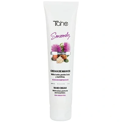 Imagen de Tahe Smoody Crema de Manos Hidratante, Protectora y Nutritiva, con Acabado Empolvado, 100 ml