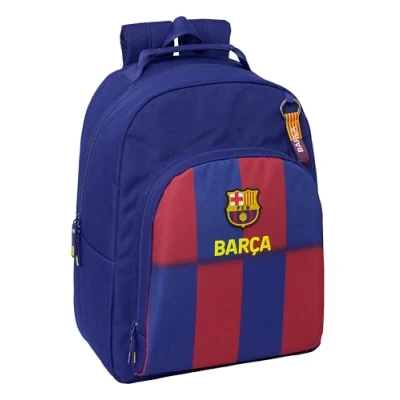 Imagen de Safta F.C. BARCELONA 1ª EQUIPACIÓN 25/26 Mochila Escolar Adaptable a Carro, Mochila, Ideal para Niños de Diferentes Edades, Cómoda y Versátil, Calidad Resistencia, 32x15x42 cm