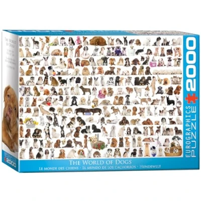 Imagen de Eurographics The World of Dogs Puzzle Rompecabezas (Puzzle rompecabezas, Animales, Niños y adultos, Perro, Niño/niña, Caja) , color/modelo surtido