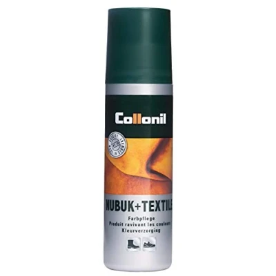 Imagen de Collonil Nubuk + Textile, Producto de reparación zapatos, unisex, Gris (Dark gray), 100 ml
