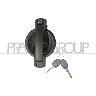 Imagen de PRASCO FT9088141 Manecilla de Puerta exterior, Atrás derecha con cilindro cierre, llave negro FIAT: Doblo I Cargo, Familiar