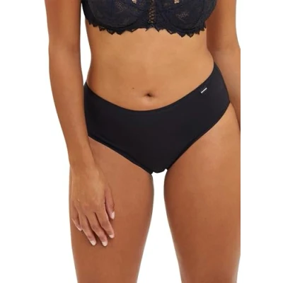 Imagen de Sans Complexe Simplement Coton B Briefs, Black, 48 (Pack de 3) Women&#039;s