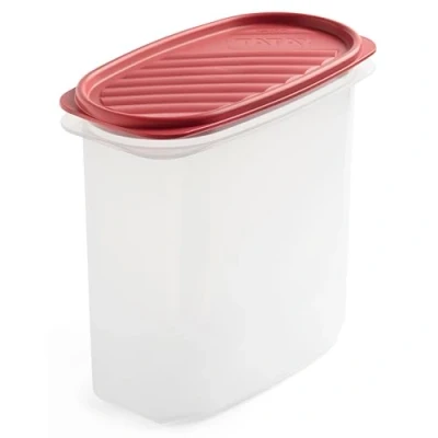 Imagen de TATAY Fiambrera de Alimentos, Hermética, 2L Capacidad, Tapa Flexible a Presión, Libre BPA, Apto Microondas y Lavavajillas, Color Arandano, Medidas: 18.4 x 9.7 17.8 cm