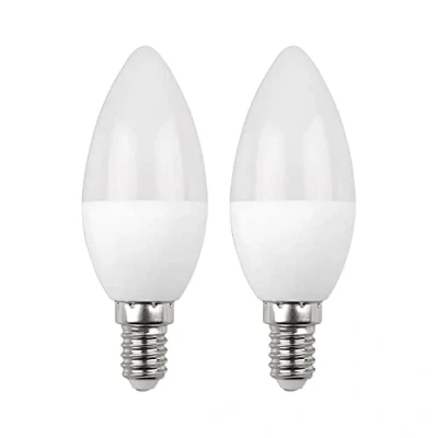 Imagen de Pack 2 Bombillas LED Vela E14 7.4W Equi.60W 806lm 25000H 7hSevenOn Premium