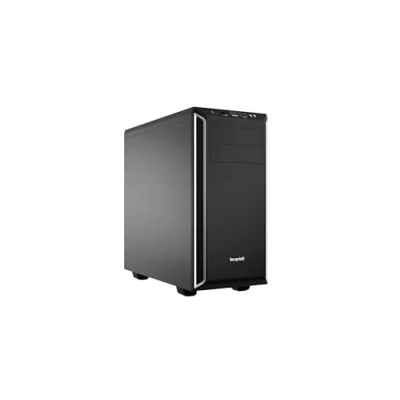 Imagen de ¡cállate! Pure Base 600 Midi Tower Negro, Plata