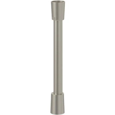 Imagen de Flexo para cabezal de ducha Universal Showers Villeroy &amp; Boch, tubo flexible con protección antitorsión, manguera mango y bañera, protegida frente a pliegues, 1,20m, níquel cepillado