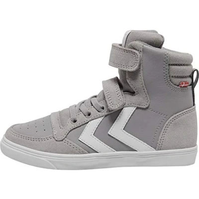 Imagen de Hummel Slimmer Stadil JR Zapatillas altas para niños, Talla: 27, Grey Zapatos