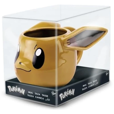 Imagen de joojee GmbH Pokemon Evoli 3D Tasse, 500 ml