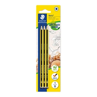 Imagen de Staedtler Noris Pencil 120 1BK3DA B 3 Piece Blister Pack