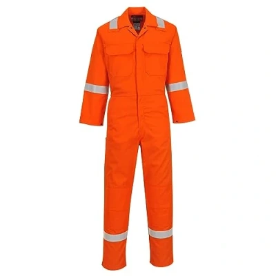 Imagen de Portwest BIZ5 Mono Reflectante Resistente Al Fuego Para Hombres Bizweld Iona FR Naranja Alto, M