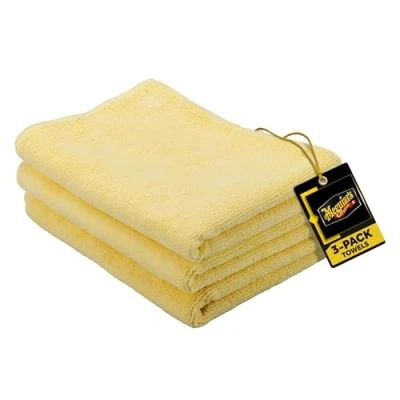 Imagen de Meguiar&#039;s X2020EU Microfibra Supreme Shine Toallas de (Pack 3)