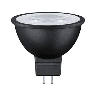 Imagen de Paulmann 28757 Lámpara LED RAL9004 445 lm 36 6,5 W, regulable, iluminación, negro mate, bombillas 2700 K GU5,3