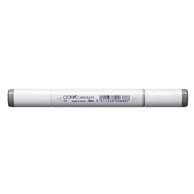 Imagen de Copic Sketch T 7, Toner Gray No. Rotulador doble con punta mediana y pincel