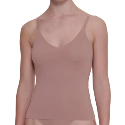 Imagen de sloggi Zero Feel 2.0 Spaghetti Top, Shirts para Mujer, Cacao, L