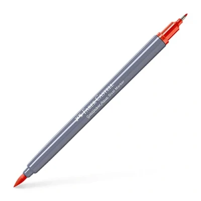 Imagen de FABER CASTELL 164615 Goldfaber Aqua Dual Marker Naranja de Cadmio Oscuro (115)