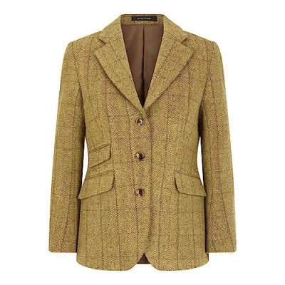 Imagen de Walker and Hawkes Mayland Blazer de Tweed para Mujer Chaqueta Estilo clásico inglés Salvia Oscuro EU 42 (UK 14)
