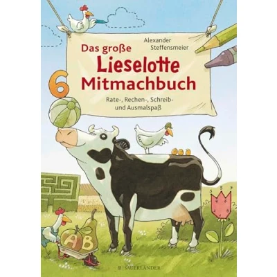 Imagen de Das große Lieselotte Mitmachbuch: Rate , Rechen Schreib und Ausmalspaß